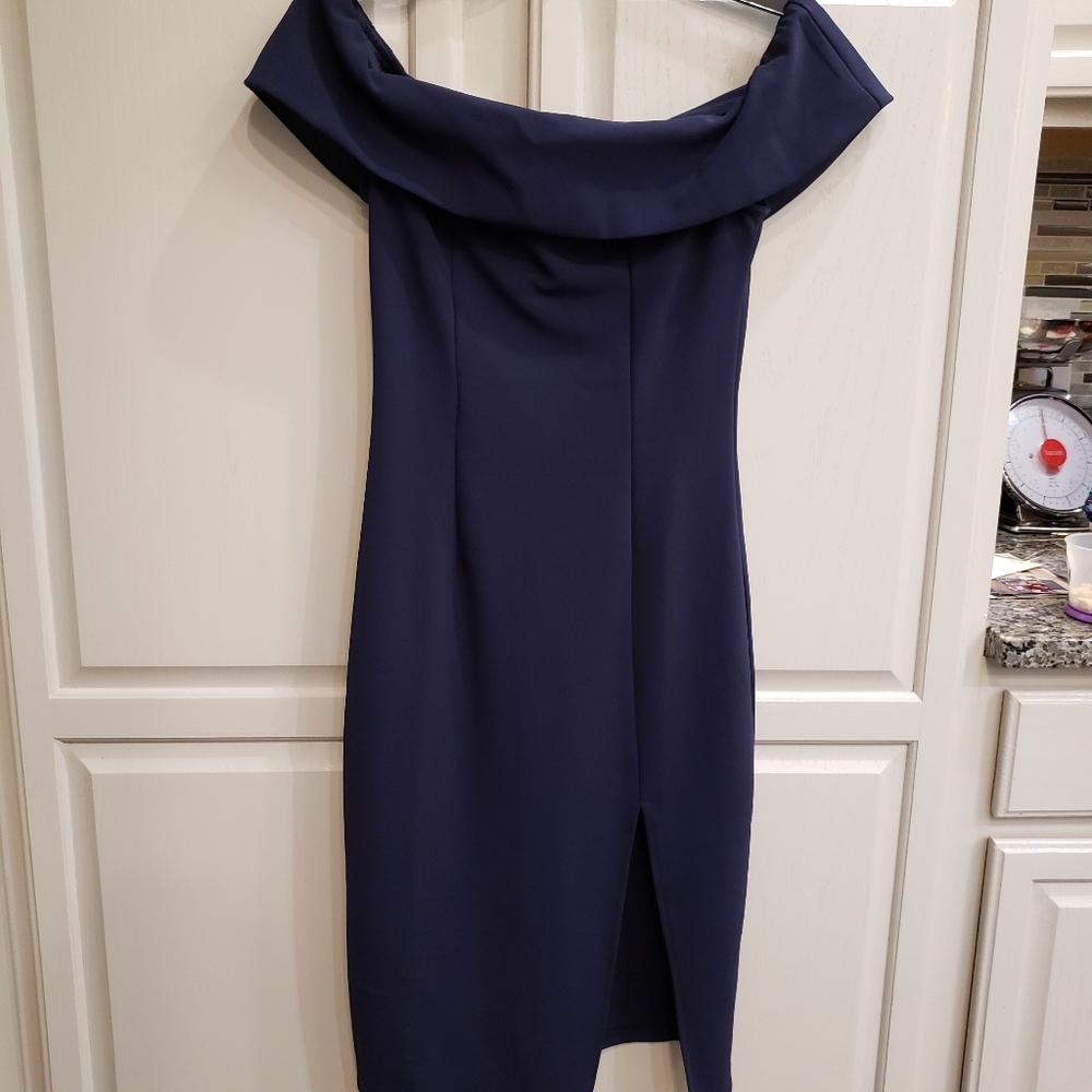 Off shoulder Midi Dress